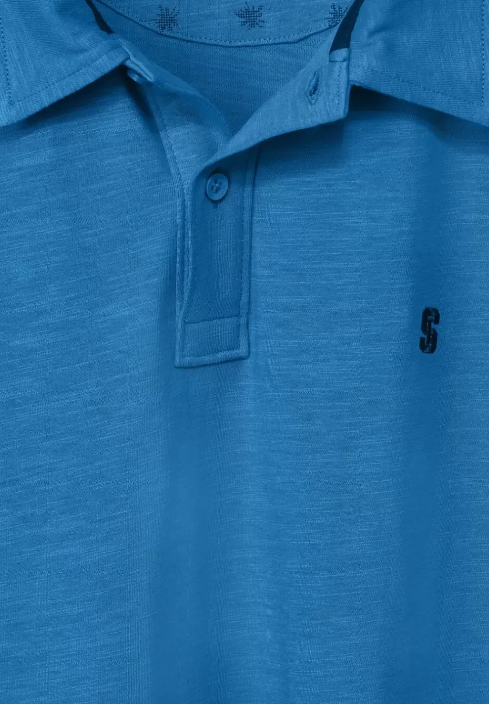 Poloshirt In Jersey Slub