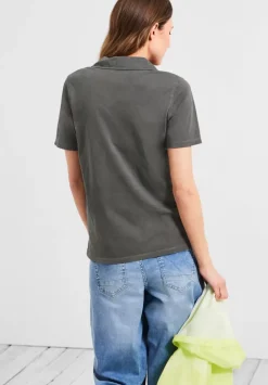 Poloshirt In Unifarbe