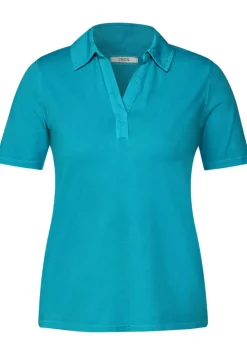 Poloshirt In Unifarbe