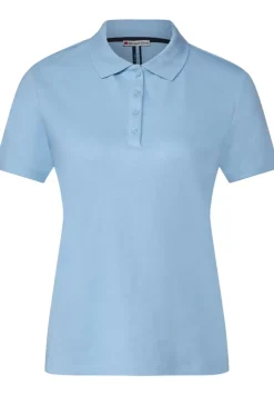 Poloshirt In Unifarbe