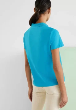 Poloshirt In Unifarbe