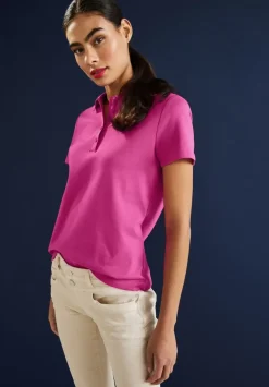 Poloshirt In Unifarbe
