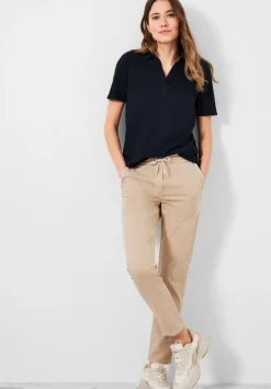 Poloshirt In Unifarbe