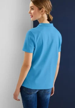 Poloshirt In Unifarbe