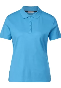 Poloshirt In Unifarbe