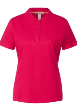 Poloshirt In Unifarbe
