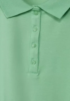 Poloshirt In Unifarbe
