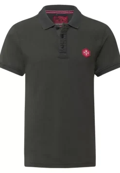 Poloshirt In Washed Optik