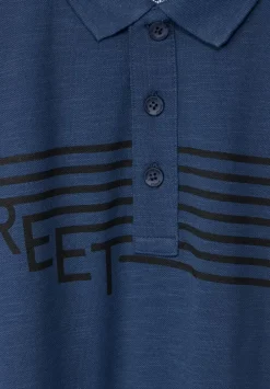Poloshirt Mit Labelprint