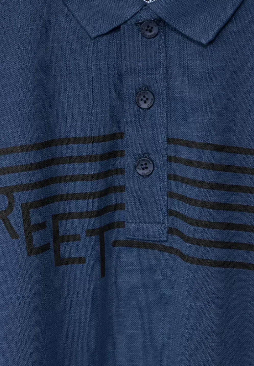 Poloshirt Mit Labelprint