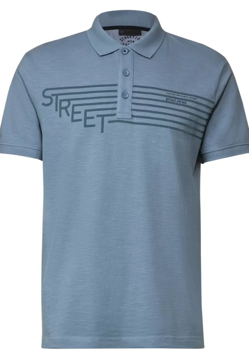 Poloshirt Mit Labelprint