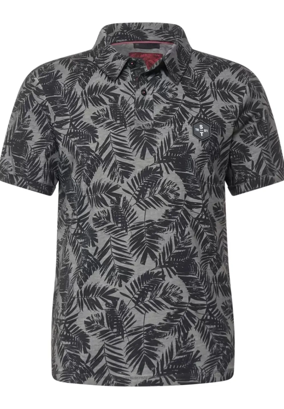 Poloshirt Mit Print