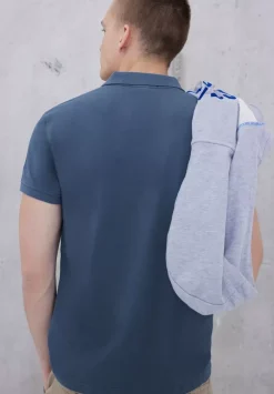 Poloshirt Mit Wordingprint