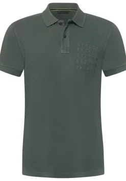 Poloshirt Mit Wordingprint