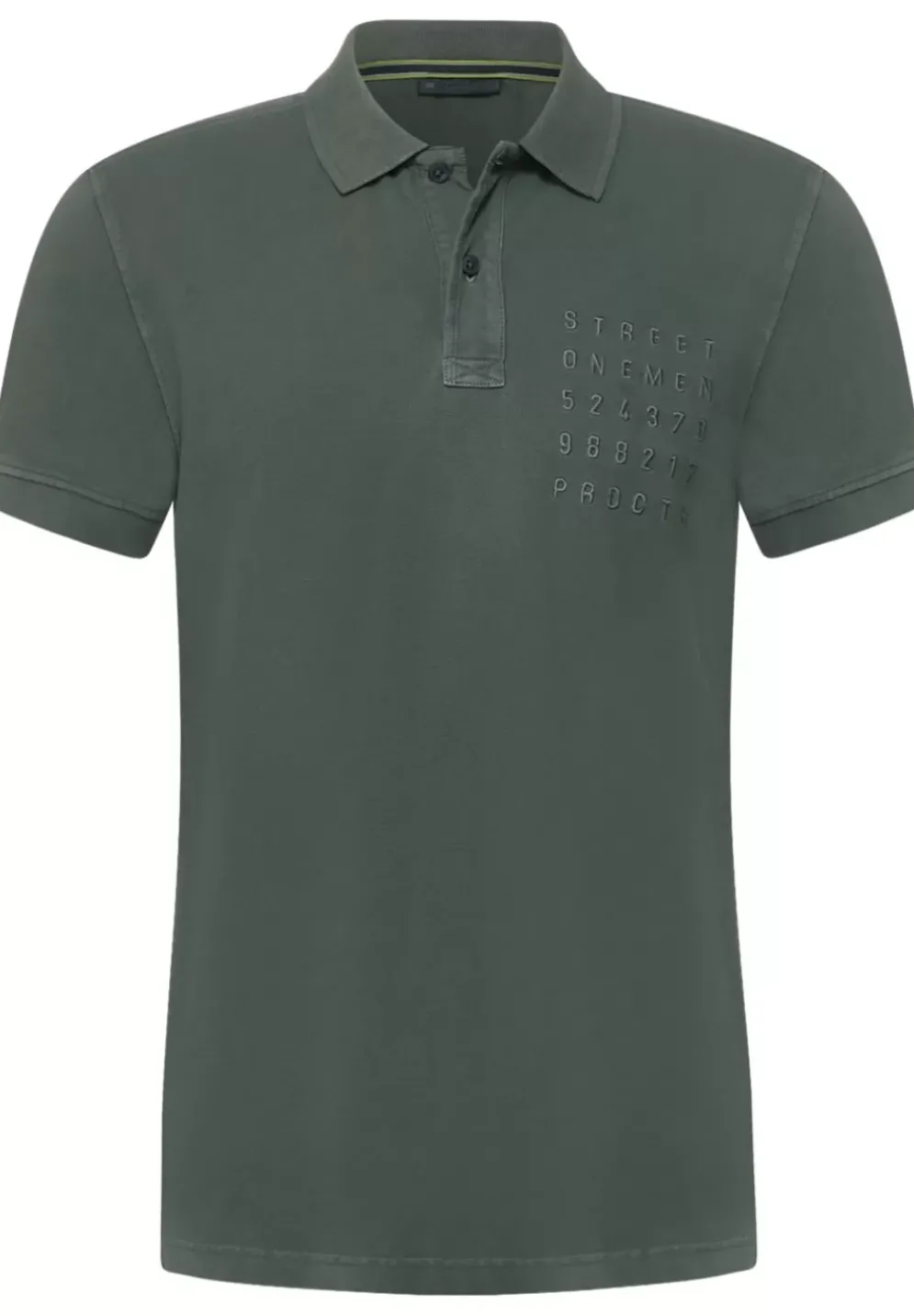 Poloshirt Mit Wordingprint