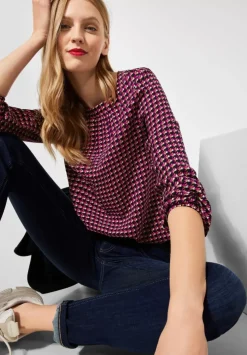 Print Bluse In Viskose