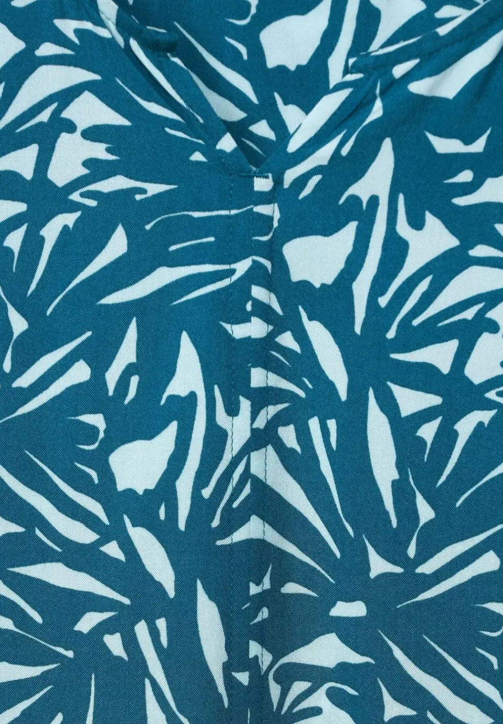 Print Bluse Mit 3/4 Armel