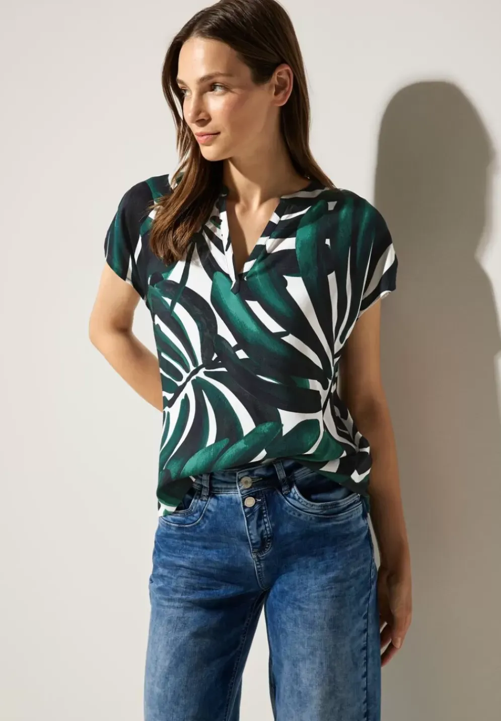 Print Blusenshirt