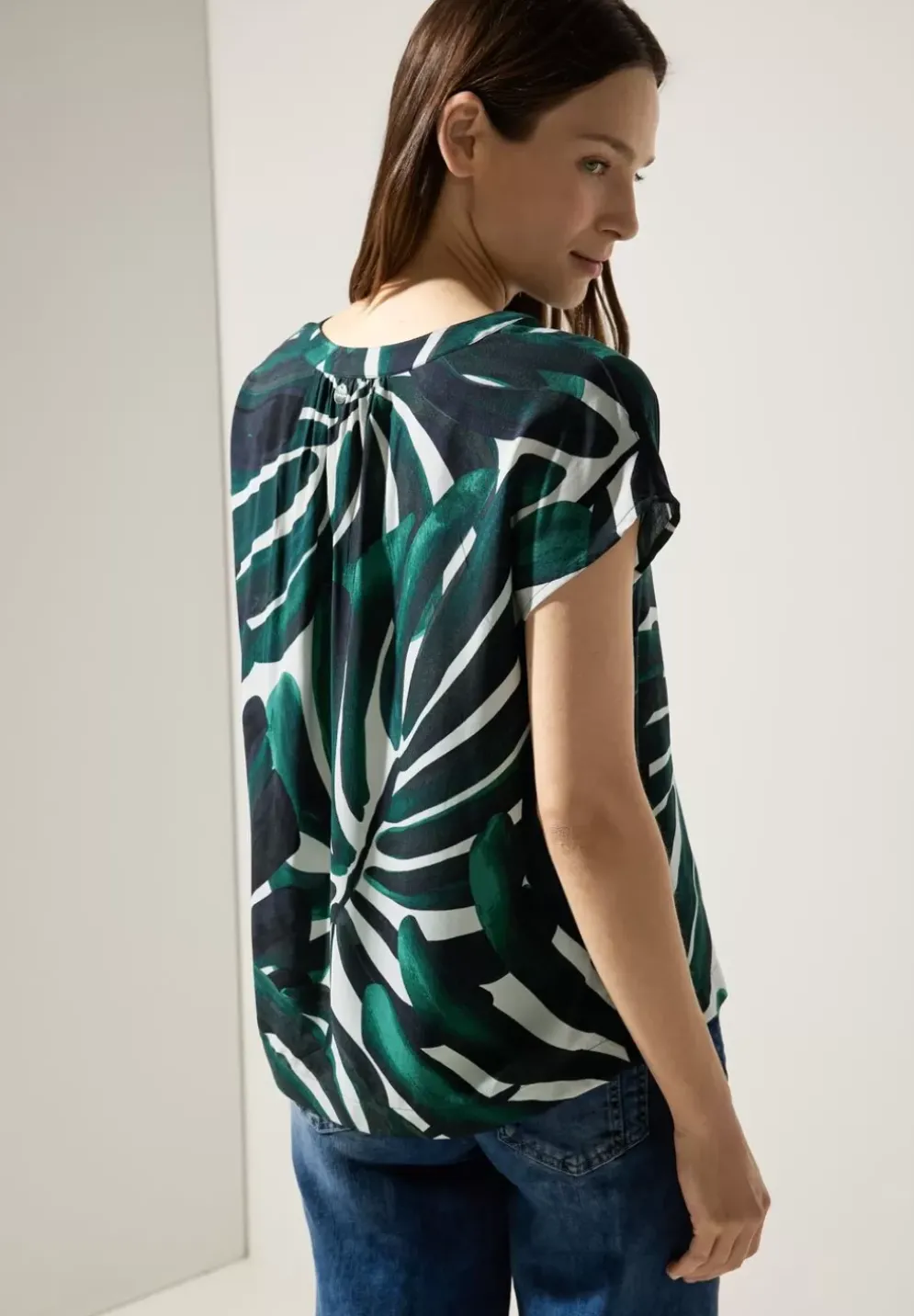 Print Blusenshirt