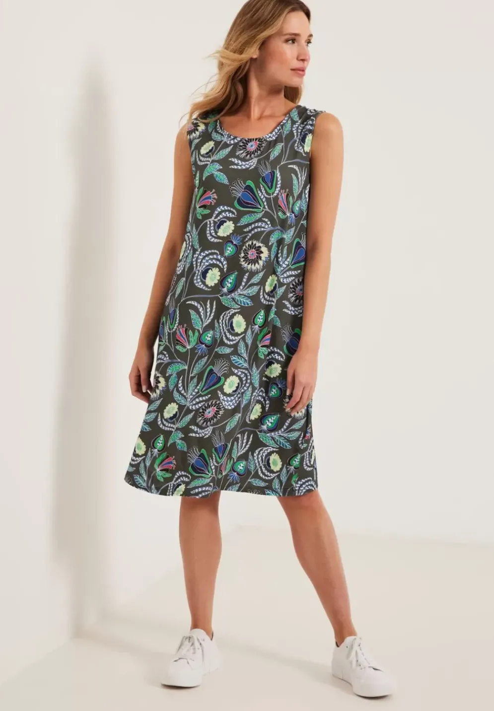 Print Jersey Kleid