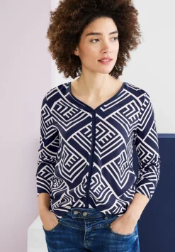 Print Langarmshirt