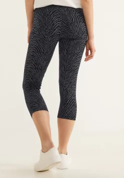 Print Leggings In 3/4-Lange