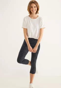 Print Leggings In 3/4-Lange