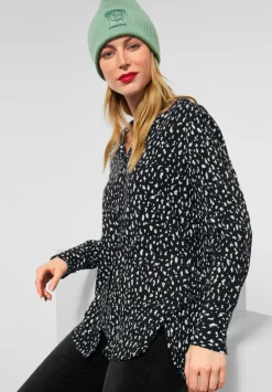 Print Longbluse
