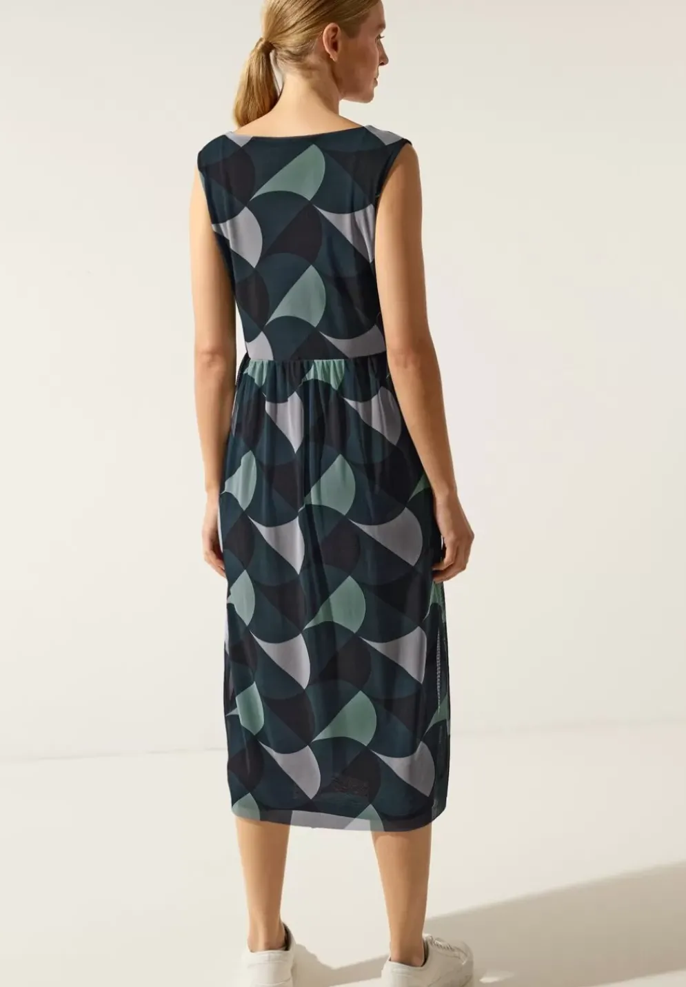 Print Mesh Midikleid