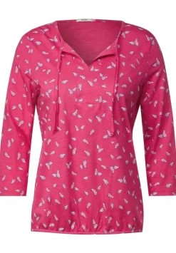 Print Shirt Mit 3/4 Armel