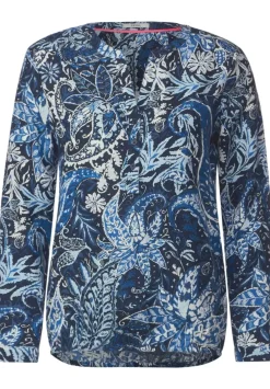 Print Viskose Bluse