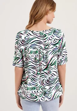 Print Viskose Bluse