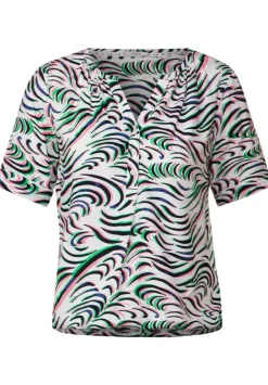 Print Viskose Bluse