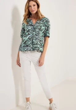 Print Viskose Bluse