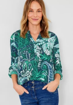 Print Viskose Bluse