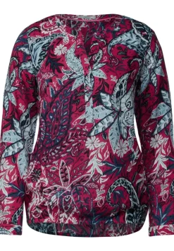 Print Viskose Bluse