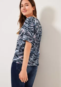 Print Viskose Bluse