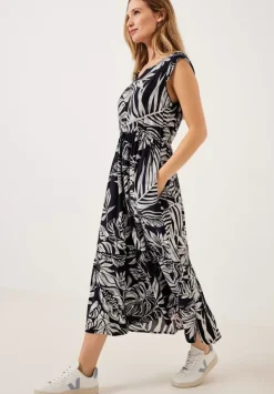 Print Viskose Kleid