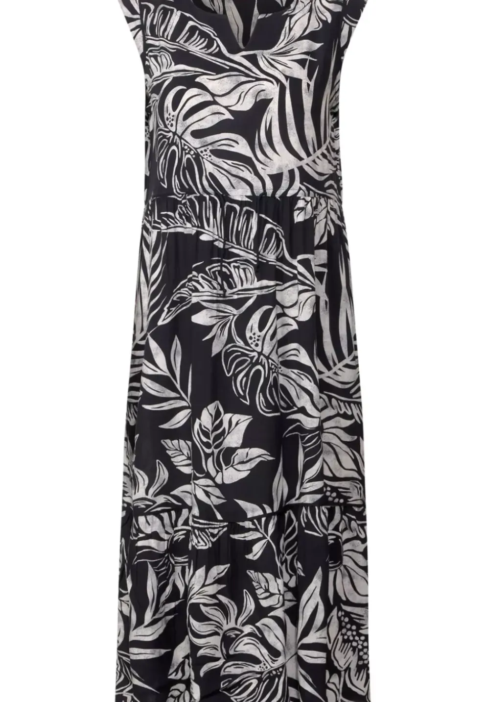 Print Viskose Kleid