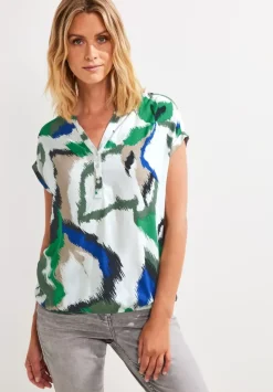 Printbluse