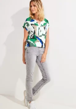 Printbluse