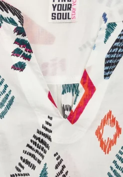 Printbluse In Baumwolle