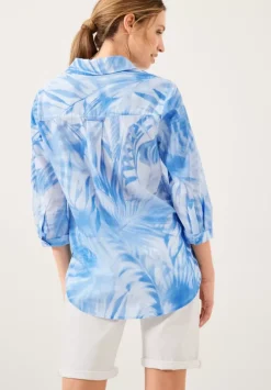 Printbluse In Light Cotton