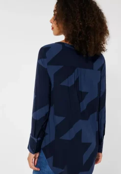 Printbluse In Viskose