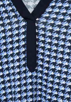 Printshirt Im Materialmix