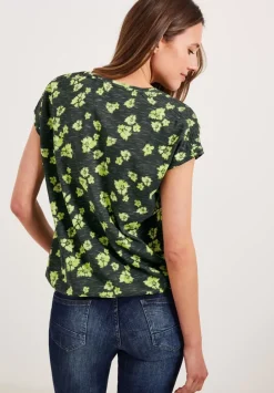 Printshirt Mit Smockdetail