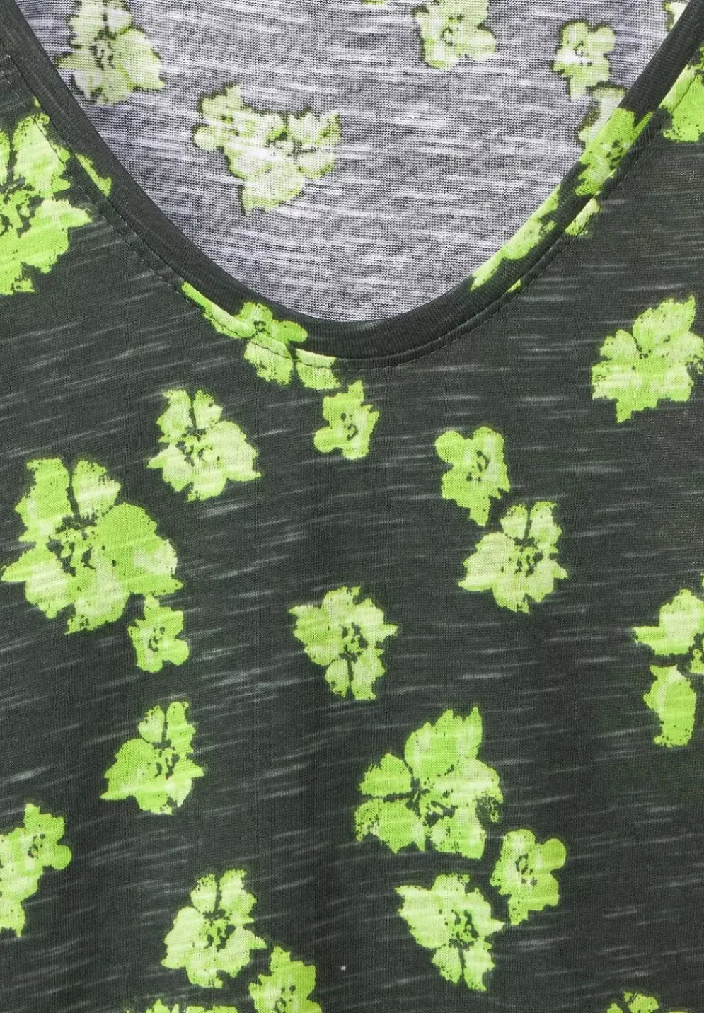 Printshirt Mit Smockdetail