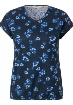 Printshirt Mit Smockdetail