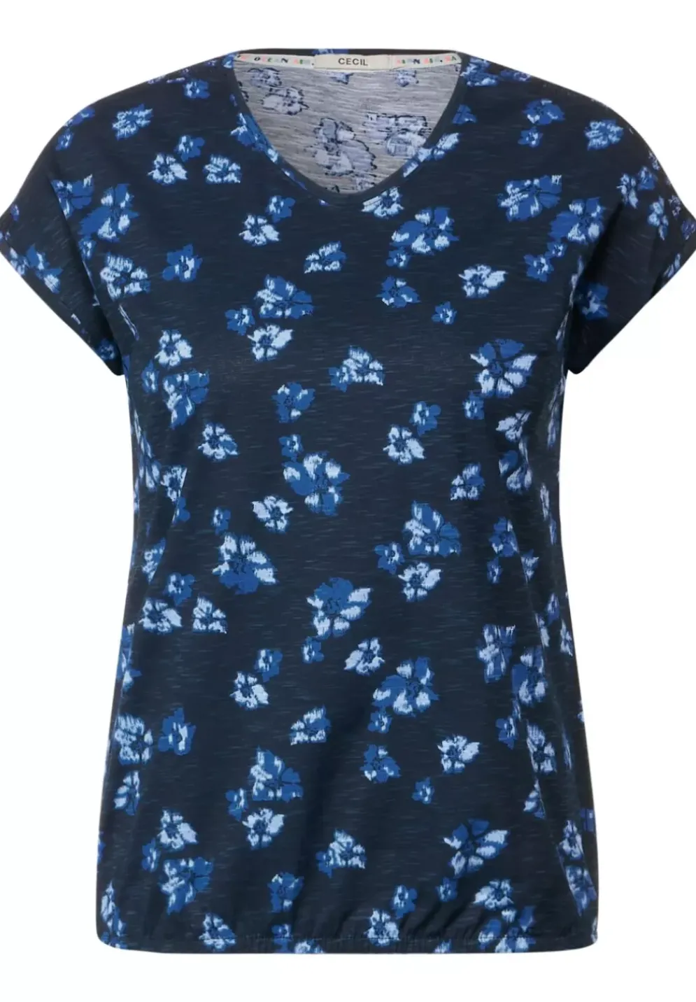 Printshirt Mit Smockdetail