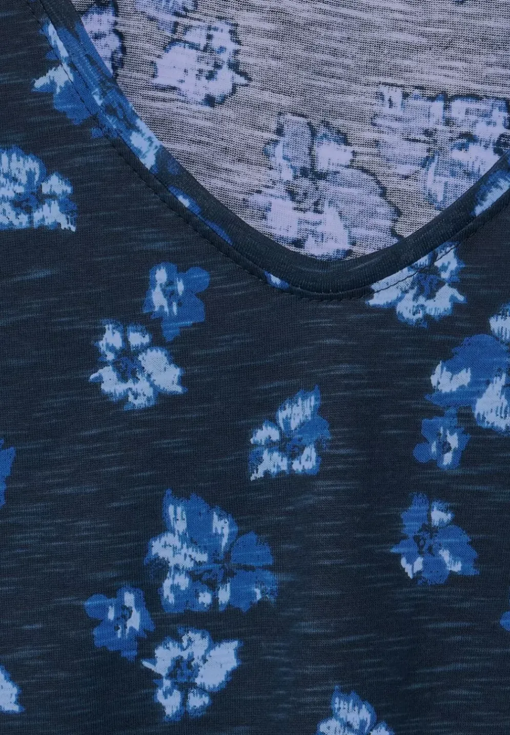 Printshirt Mit Smockdetail